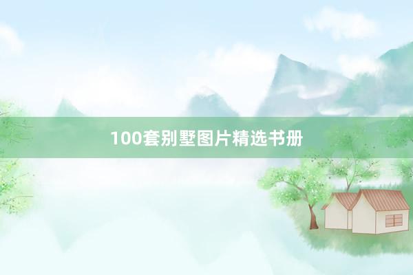 100套别墅图片精选书册